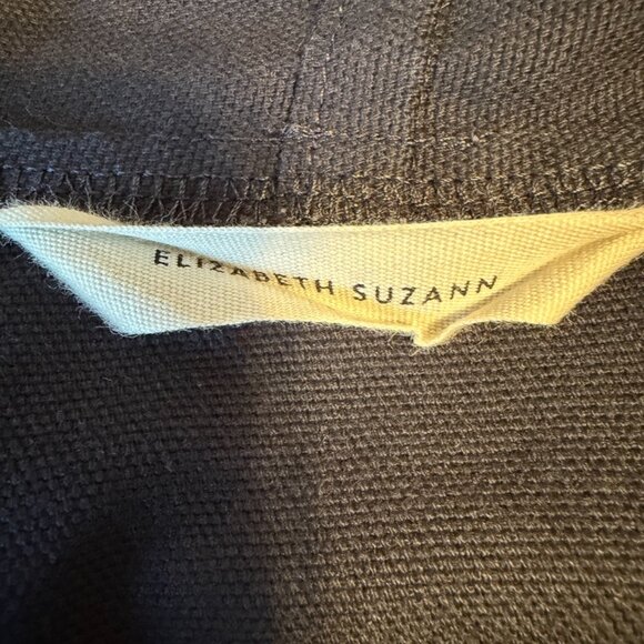 Elizabeth Suzann Clyde Cotton Canvas Jacket in Navy XS - Picture 8 of 9